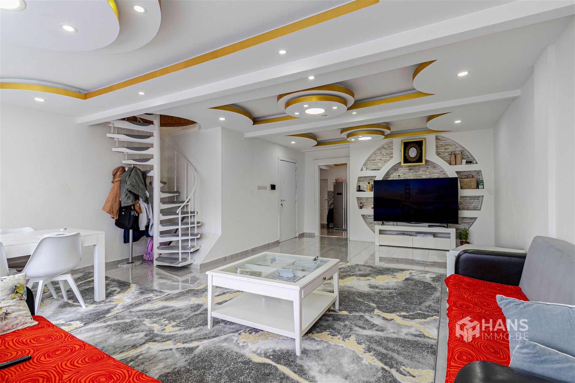 Ruim duplexappartement (150 m²) met 4 slaapkamers en 2 terrassen in Antwerpen (2060). - foto 4