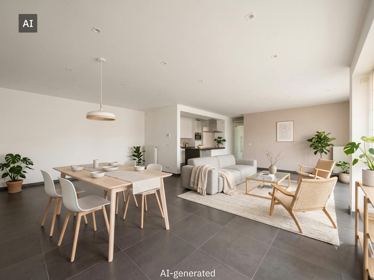 Ruim appartement met 3 terrassen te huur in Deerlijk - foto 2