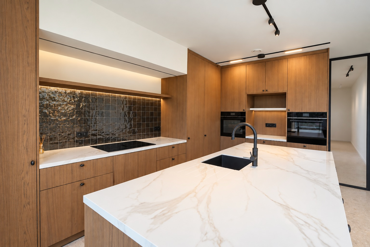 High-end gelijkvloers appartement met tuin te Lembeke ! - foto 4