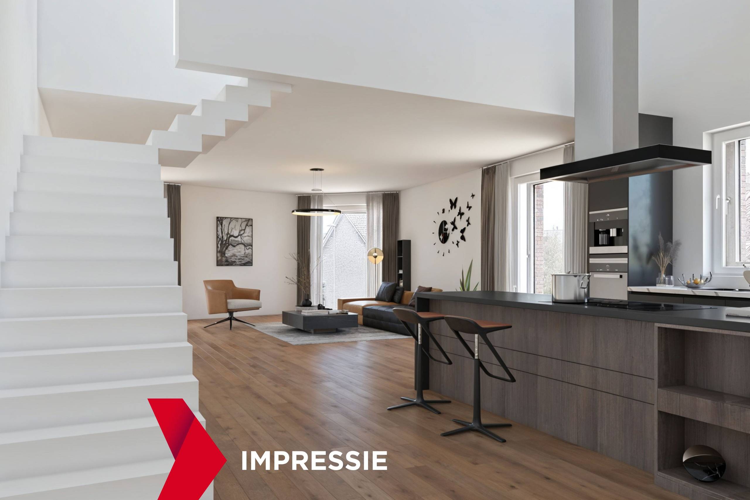 Penthouse met casco+ afwerking en 2 slk. in Peer centrum! - foto 1