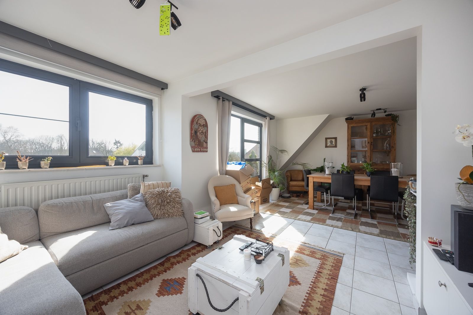 Duplex appartement met prachtig terras en private garage te huur in Hoogboom! - foto 4