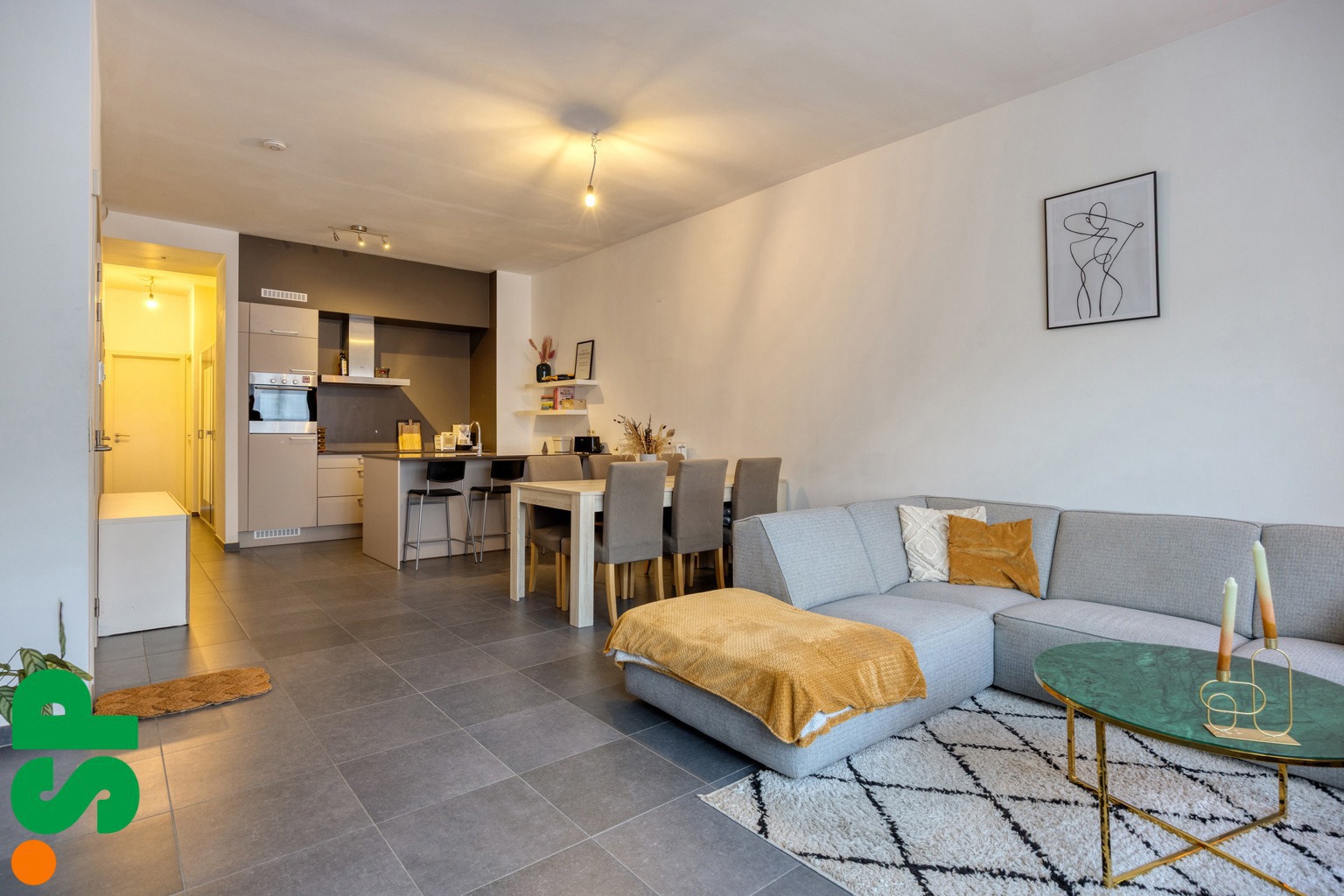 Stijlvol tweeslaapkamerappartement in het centrum van Geel. - foto 4