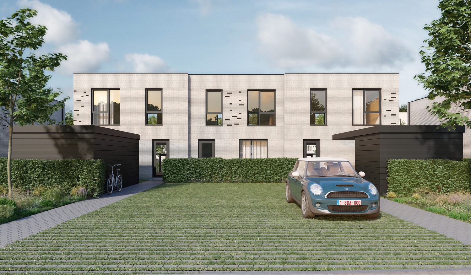 Energiezuinige halfopen woning met 3 slpks - photo 2