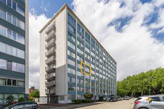 <p><span>Te renoveren appartement (108m²) met 2 slaapkamers en terras (3 m²) in Deurne.</span></p><p><span> </span></p><p><span>Hier woon je aan de voet van het Rivierenhof. Dankzij de vlotte verbinding met het openbaar vervoer, de wagen en het velo-deelsysteem bereik je moeiteloos de stad en omliggende gemeenten. Ook supermarkten en andere voorzieningen zijn talrijk aanwezig in de nabije omgeving.</span></p><p><span> </span></p><p><span>Het appartement bevindt zich op de vierde verdieping van een goed onderhouden gebouw met lift, waarvan het dak conform geïsoleerd is. De maandelijkse vaste kosten bedragen €75 voor de spaarpot en circa €250 voor alle overige kosten.</span></p><p><span>Je betreedt het appartement via de hal met praktische ingemaakte vestiairekast. Vooraan geniet je van de lichtrijke woonkamer van 35 m², met aansluitend de aparte keuken van 8 m² met basisuitrusting. De ruime badkamer van 5 m² beschikt over een ligbad/douche, bidet en lavabo en biedt tal van mogelijkheden om ze naar eigen smaak te vernieuwen.</span></p><p><span>Aan de rustige achterzijde bevinden zich de twee volwaardige slaapkamers van respectievelijk 12 m² en 16 m², waarvan eentje uitgeeft op het west-georiënteerde terras van 3 m².</span></p><p><span>Tot slot beschikt het appartement nog over een privatieve kelderberging en is er de mogelijkheid om een garagebox in het gebouw aan te kopen voor €34.000.</span></p><p><span>Ben je op zoek naar een ruim appartement met veel potentieel dat je volledig naar eigen smaak kan renoveren? Mis deze kans niet! Bewoonbare opp. 108 m² – ref.: bruto vloeropp. Voor meer info of een gratis schatting surf naar </span><span><span>www.hansimmo.be</span></span></p><p><span> </span></p>