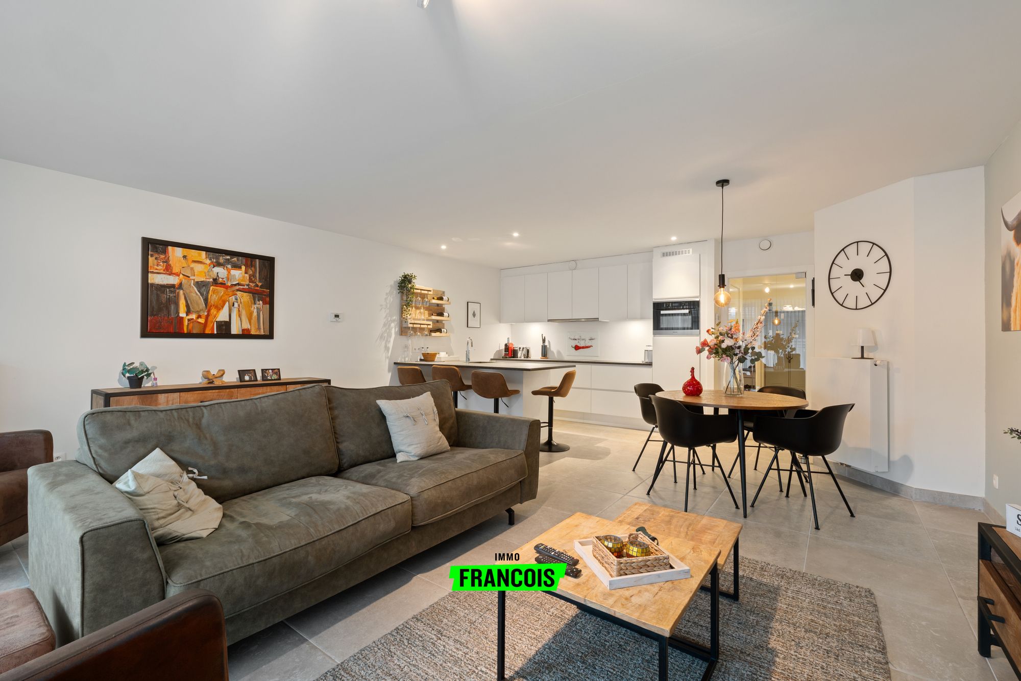 Stijlvol modern appartement met 2 slaapkamers te koop in De Vosseslag, De Haan - foto 2