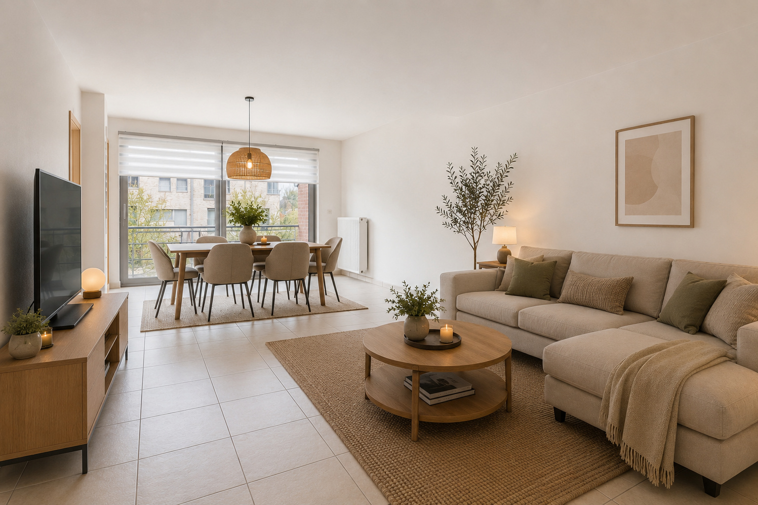 Appartement met 2 slaapkamers gelegen boven Ninia Shopping - foto 4