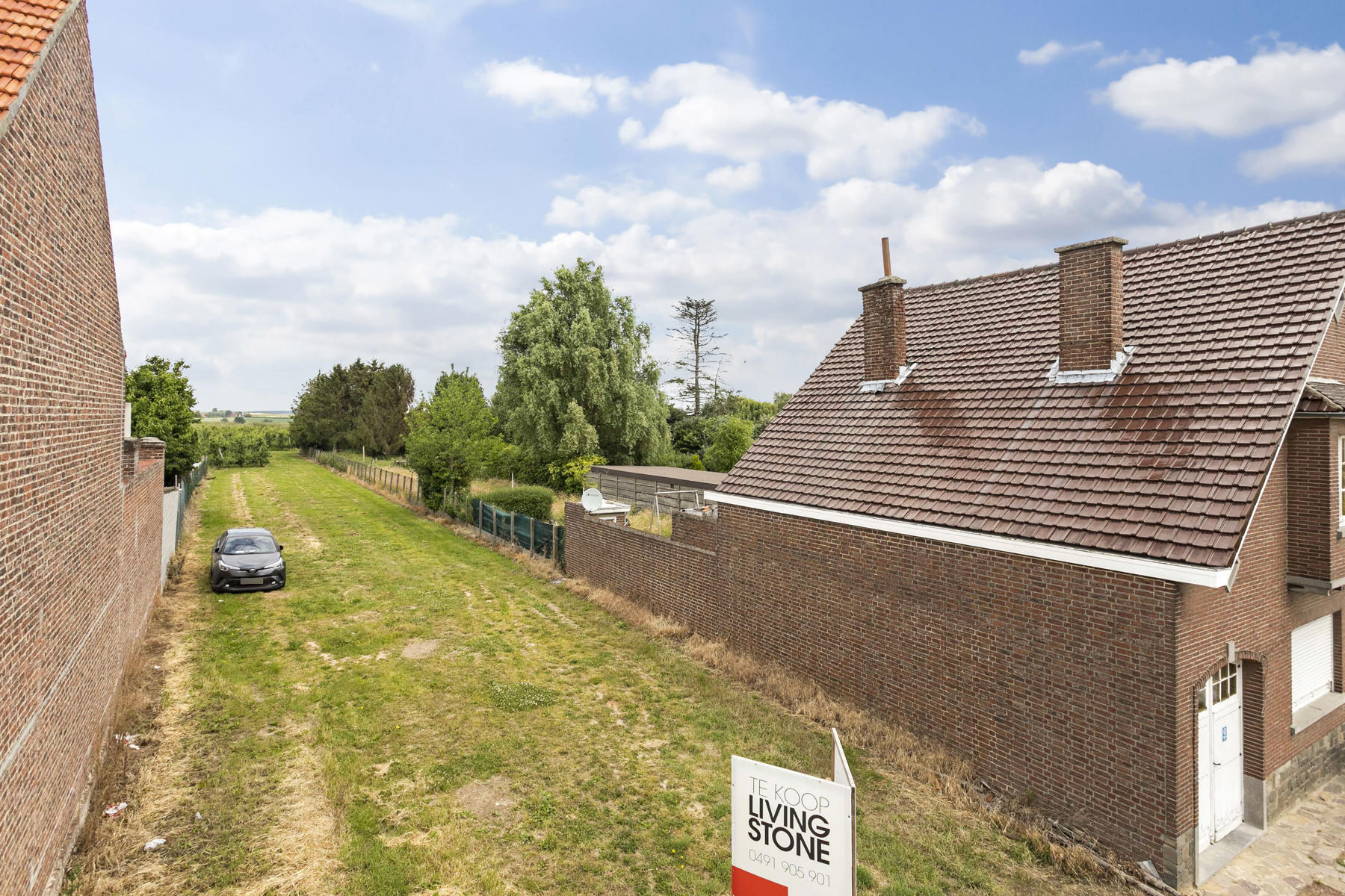 Landelijk gelegen bouwgrond voor HOB met zicht op boomgaard! - foto 5
