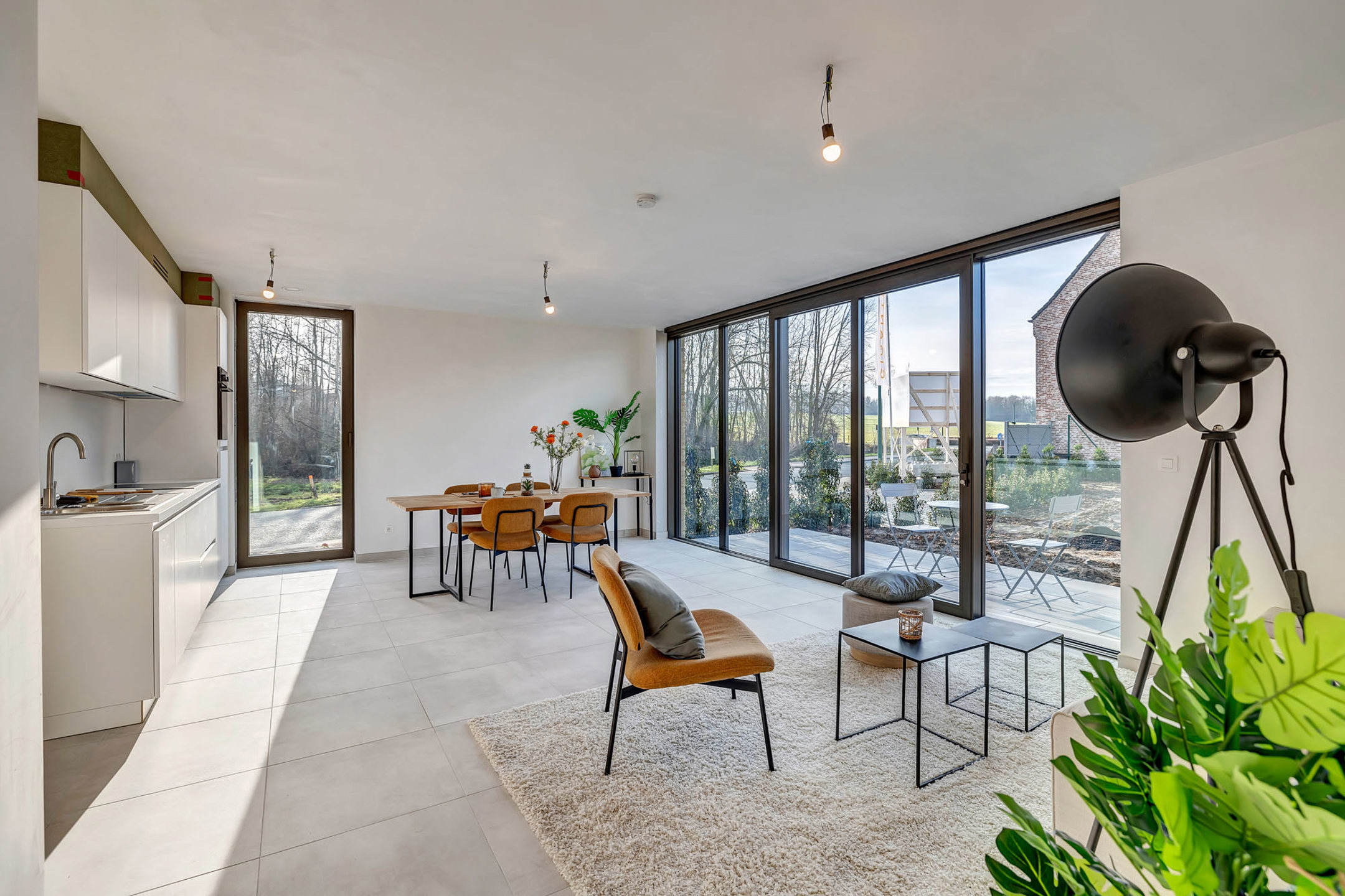 Gelijkvloers appartement met 2 slpks in uniek woonerf - foto 4