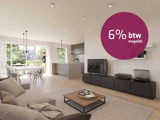 Futureproof nieuwbouwwoning op toplocatie in Ternat! Deze halfopen bebouwing op lot 8 beschikt over een ruime woonkamer met ingerichte eilandkeuken en zicht op de tuin met bijhorend terras. Verder meer is er naast de inkomhal een extra berging voorzien voor eventueel elektrische fietsen. Op de eerste verdieping zijn er drie slaapkamers en ingerichte badkamer.<br /><br />De interieurafwerking van je huis gebeurt volledig volgens je persoonlijke wensen. Reken hiervoor op begeleiding en expertise van ons interieurteam en partners.<br /><br />Bespaar fors op je energiefactuur, dankzij het doorgedreven isolatiepakket, warmtepomp met vloerverwarming ( + koeling), ventilatiesysteem D en uitgebreid pakket zonnepanelen (E -peil is negatief). Samen met de regenwaterput van 10.000L voldoet deze woning dus aan alle normen voor de toekomst!<br /><br />Heb je vragen? Contacteer dan je bouwadviseur via 09 280 60 60 of info@durabrik.be. <br /><br />* Afbeeldingen en oppervlaktes zijn indicatief.
