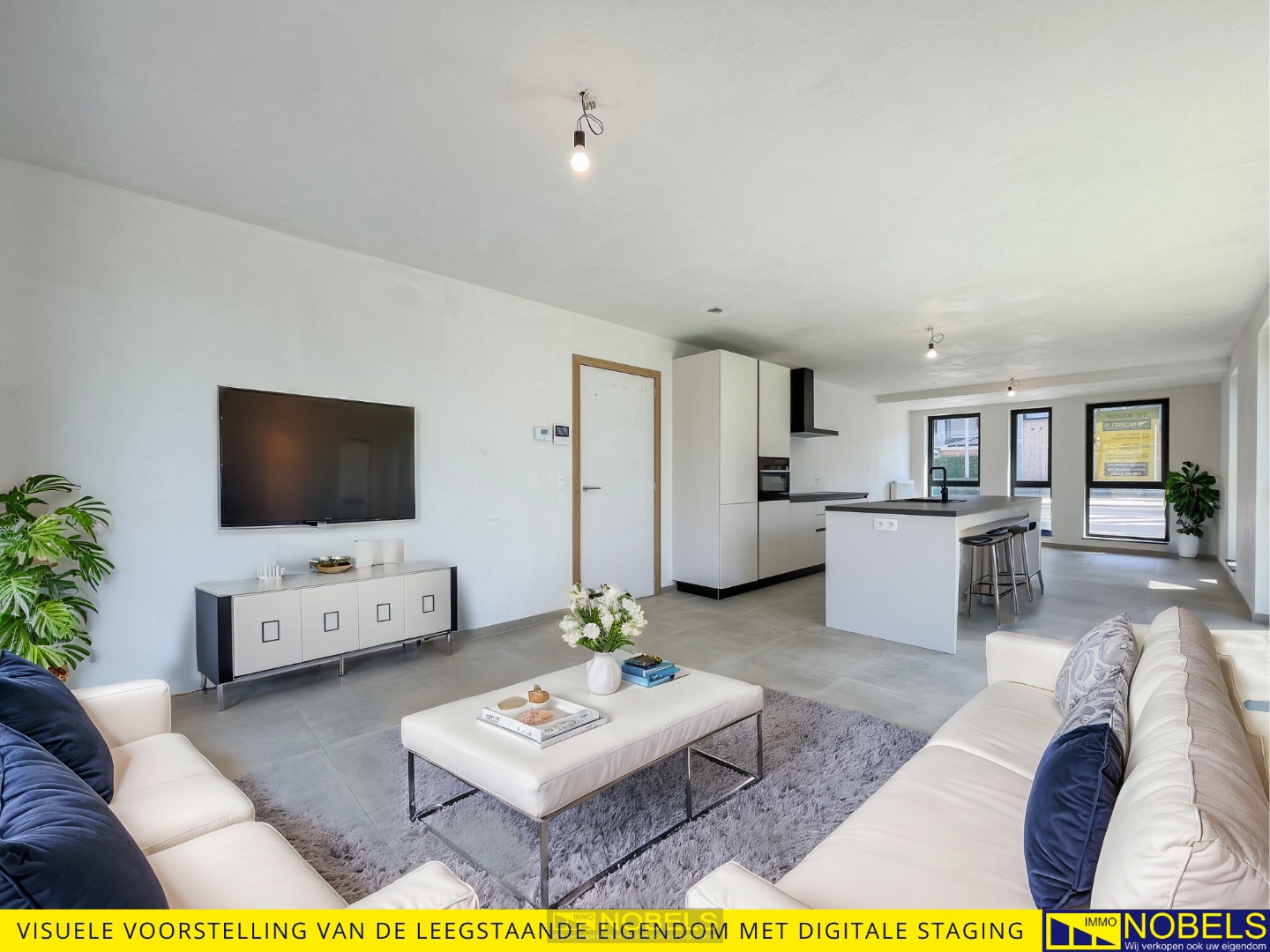 Te koop, uiterst ruim, doorzonappartement (137m²) met tuin en terras (20m²) aan de stadsrand van Oudenaarde - photo 1