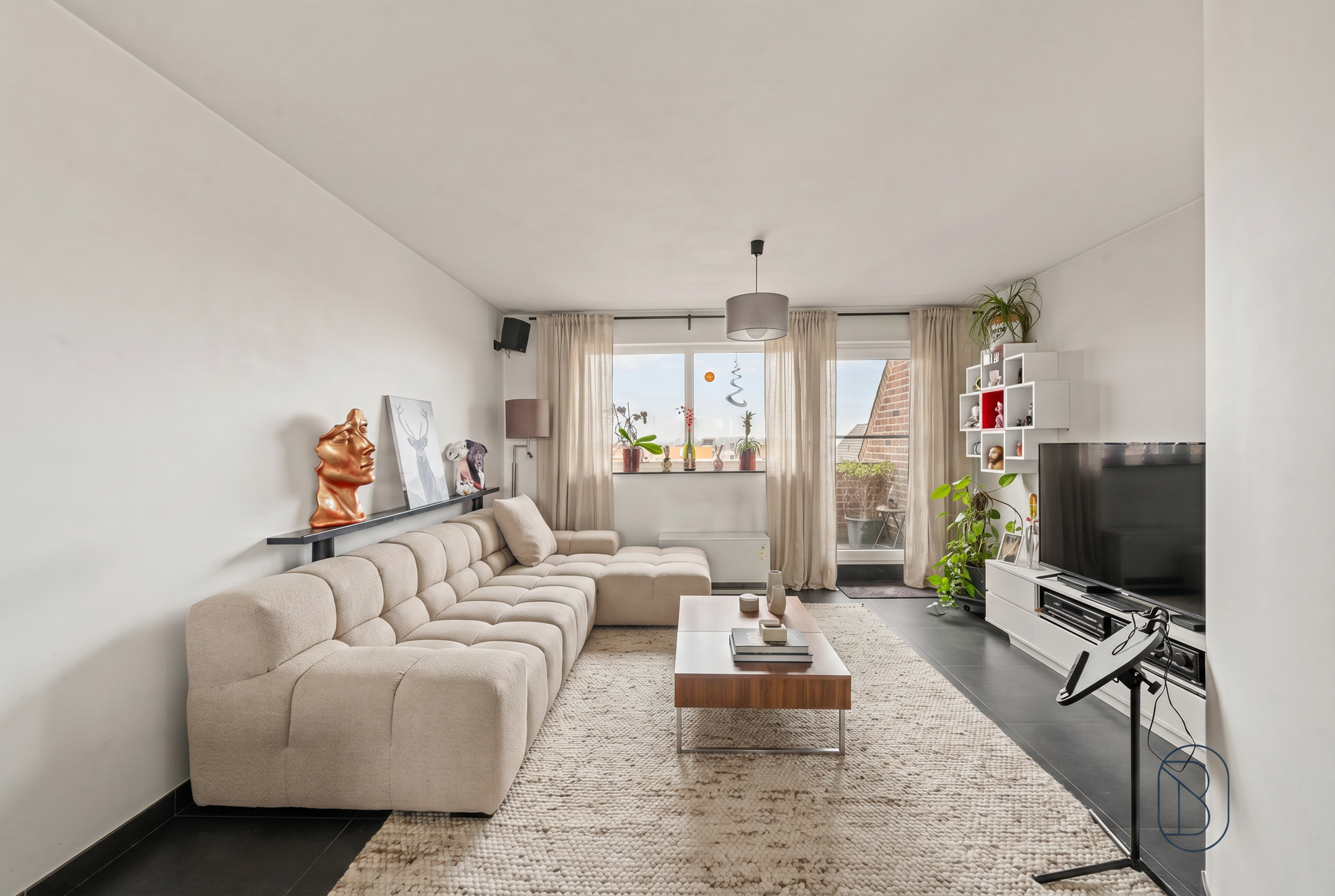 Ruime duplex met 3 slpk in het centrum van Heestert - foto 1