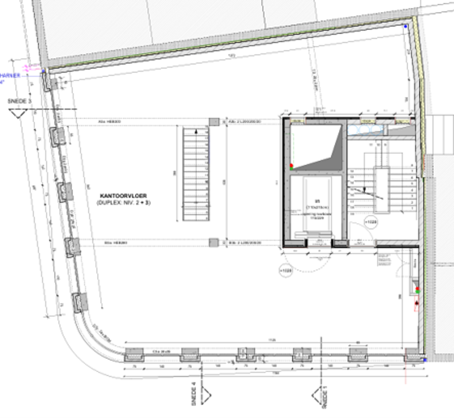 Nieuwbouw duplexkantoor van 292 m² aan De Keyserlei - foto 4