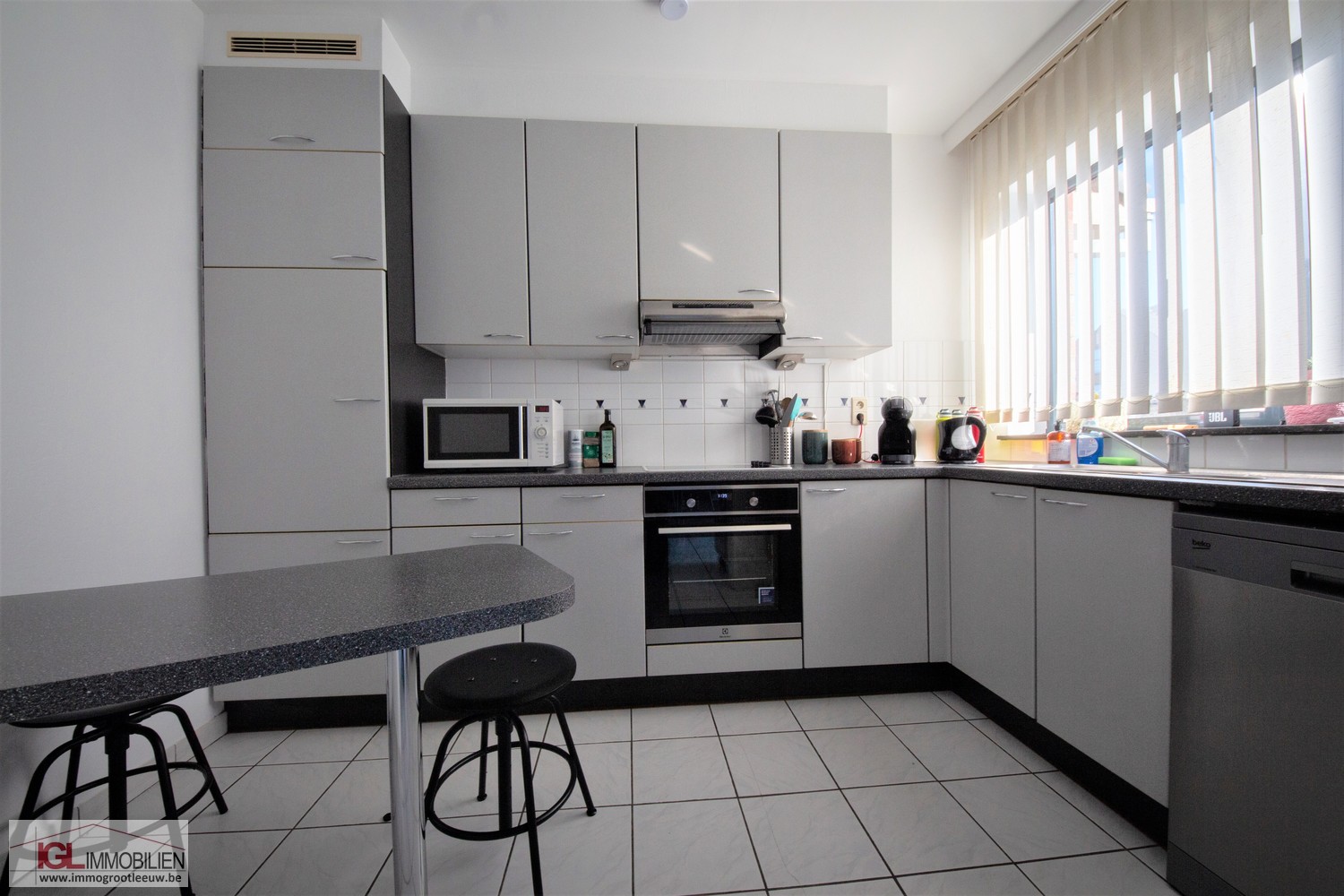 Appartement spacieux au rez-de-chaussée avec 2 chambres à coucher et garage fermé - photo 3