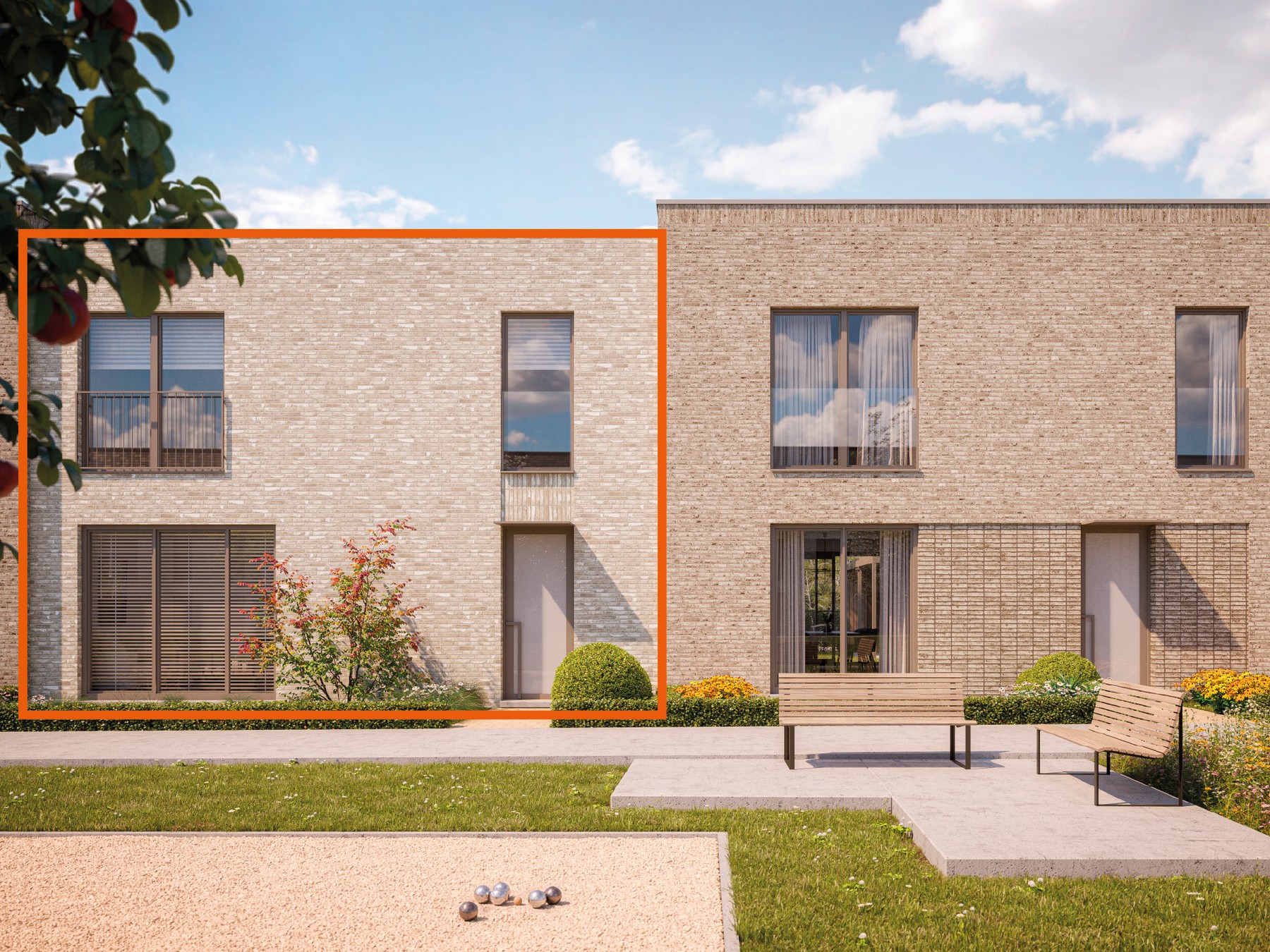 Lot 58 moderne gesloten nieuwbouwwoning - foto 1