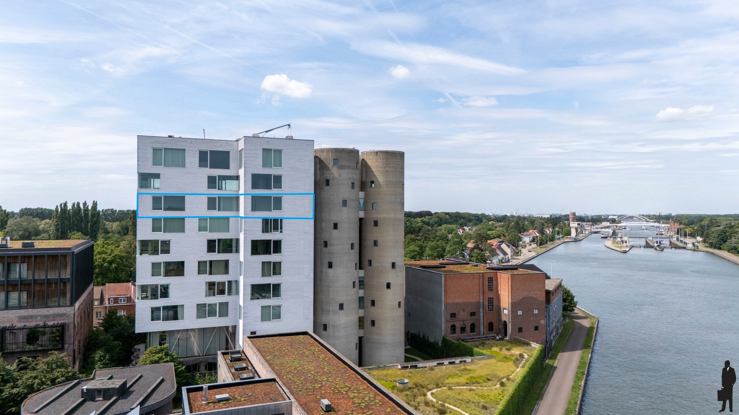 Unieke loft gelegen in de iconische Silos aan de Kanaalsite - foto 1