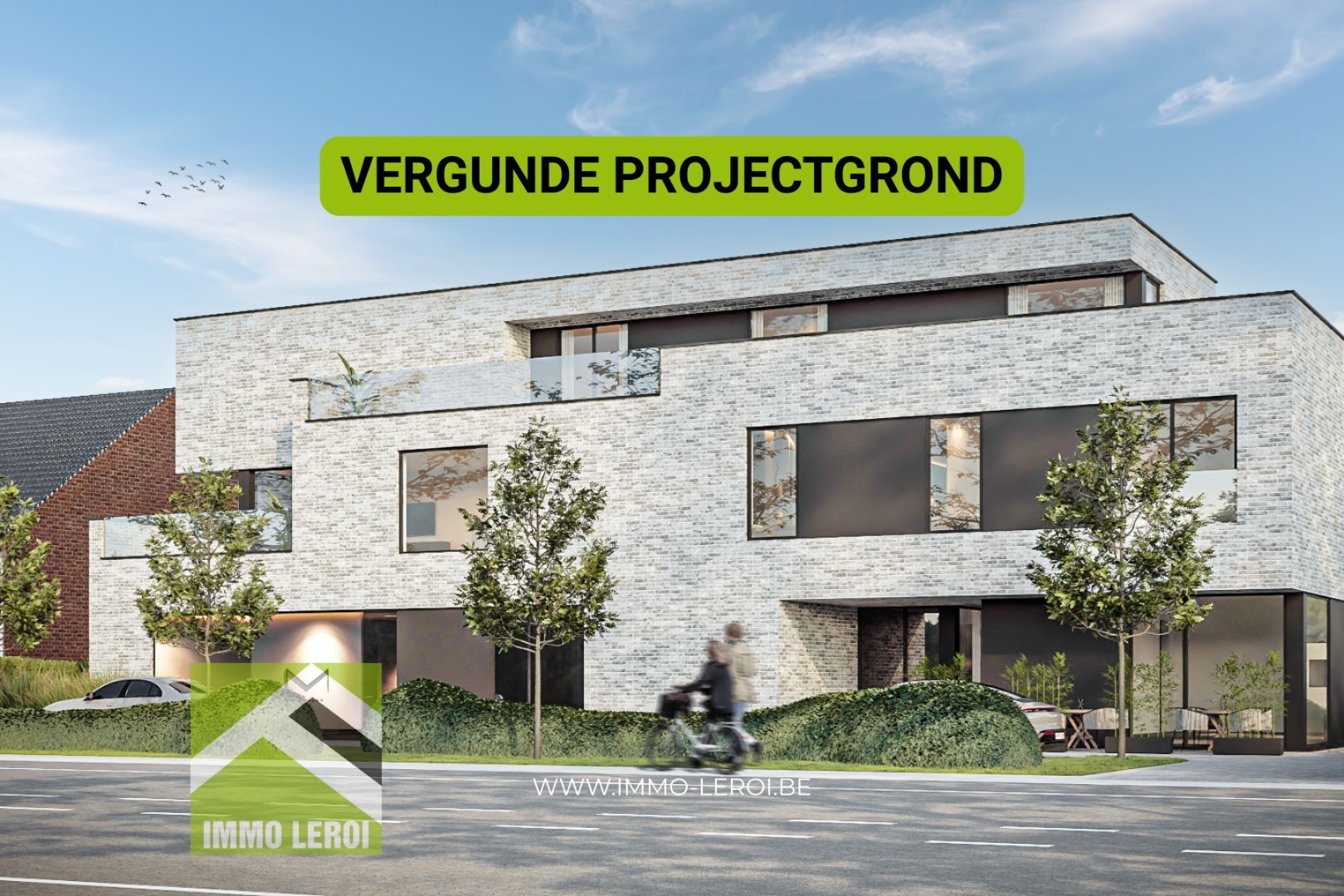 Vergunde projectgrond met handel/ horeca en appartementen in het centrum van Heers - foto 1