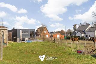 Heel knusse gelijkvloerse woning (104m²) met 3 slaapkamers en zuidgerichte tuin met uitzicht op groen te Budingen. Belangrijkste troeven:- Rustige...