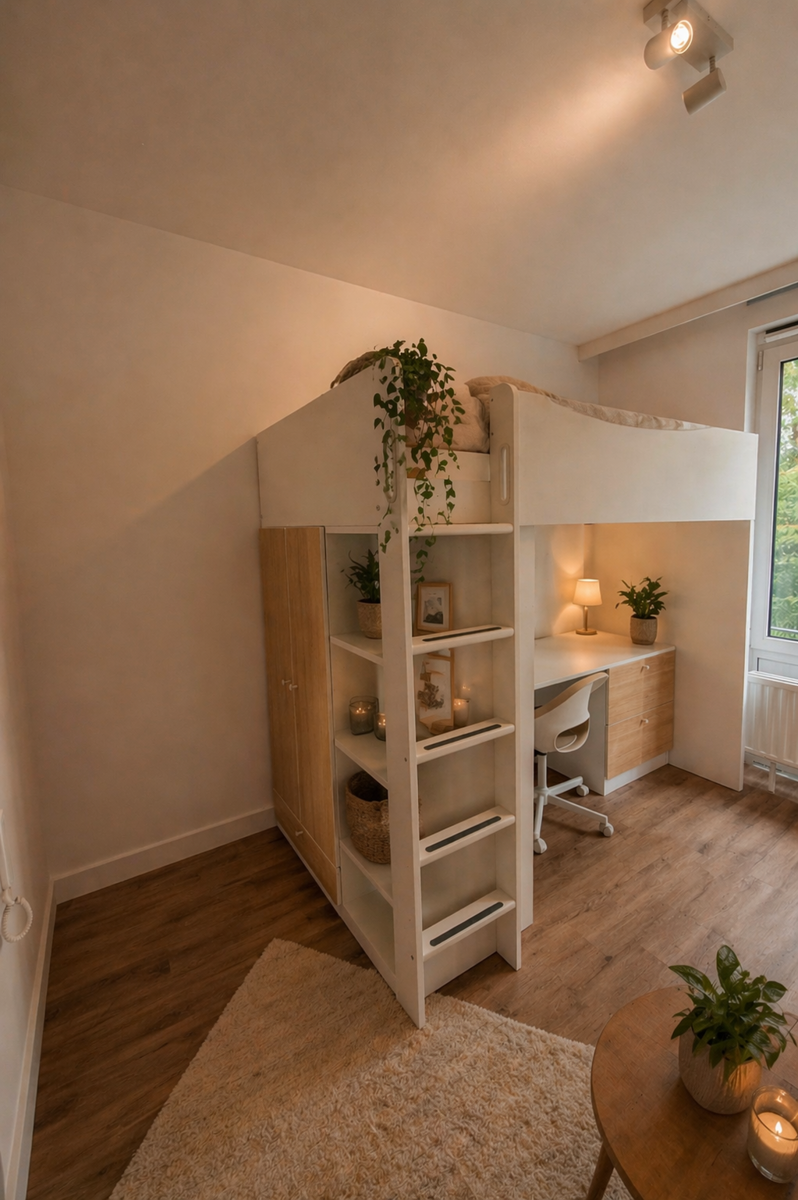 Splinternieuwe studentenkamers te huur – Doornstraat Wilrijk - foto 2