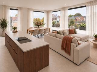 <p>Ontdek dit schitterende penthouse, gelegen op de tweede verdieping van nieuwbouwresidentie "Paddenhoek".<br />Dit luxueus afgewerkte penthouse omvat omvat een lichtrijke leefruimte die naadloos overgaat in een hedendaagse keuken, perfect voor gezellige avonden met vrienden en familie.<br />Twee ruime en comfortabele slaapkamers bieden rust na een drukke dag, terwijl de badkamer stijlvol werd afgewerkt met maatkasten, dubbele lavabo en inloopdouche.<br /> </p>
<p>Omgeven door royale (privatieve) terrassen (140m² rondom), geniet u hier van een optimaal wooncomfort. <br />Dit penthouse is perfect voor wie zoekt naar een eigentijdse thuis met veel lichtinval en ruimte.<br /><br />De residentie is ideaal gelegen in een rustige buurt, met alle belangrijke voorzieningen en invalswegen in de direkte nabijheid.<br />Verkoop met 6% BTW (onder voorwaarden)!<br />Mis deze kans niet om dit premium penthouse om te toveren tot uw nieuwe thuis. <br /><br />Neem vandaag nog contact op voor meer informatie of om een bezichtiging in te plannen.</p>