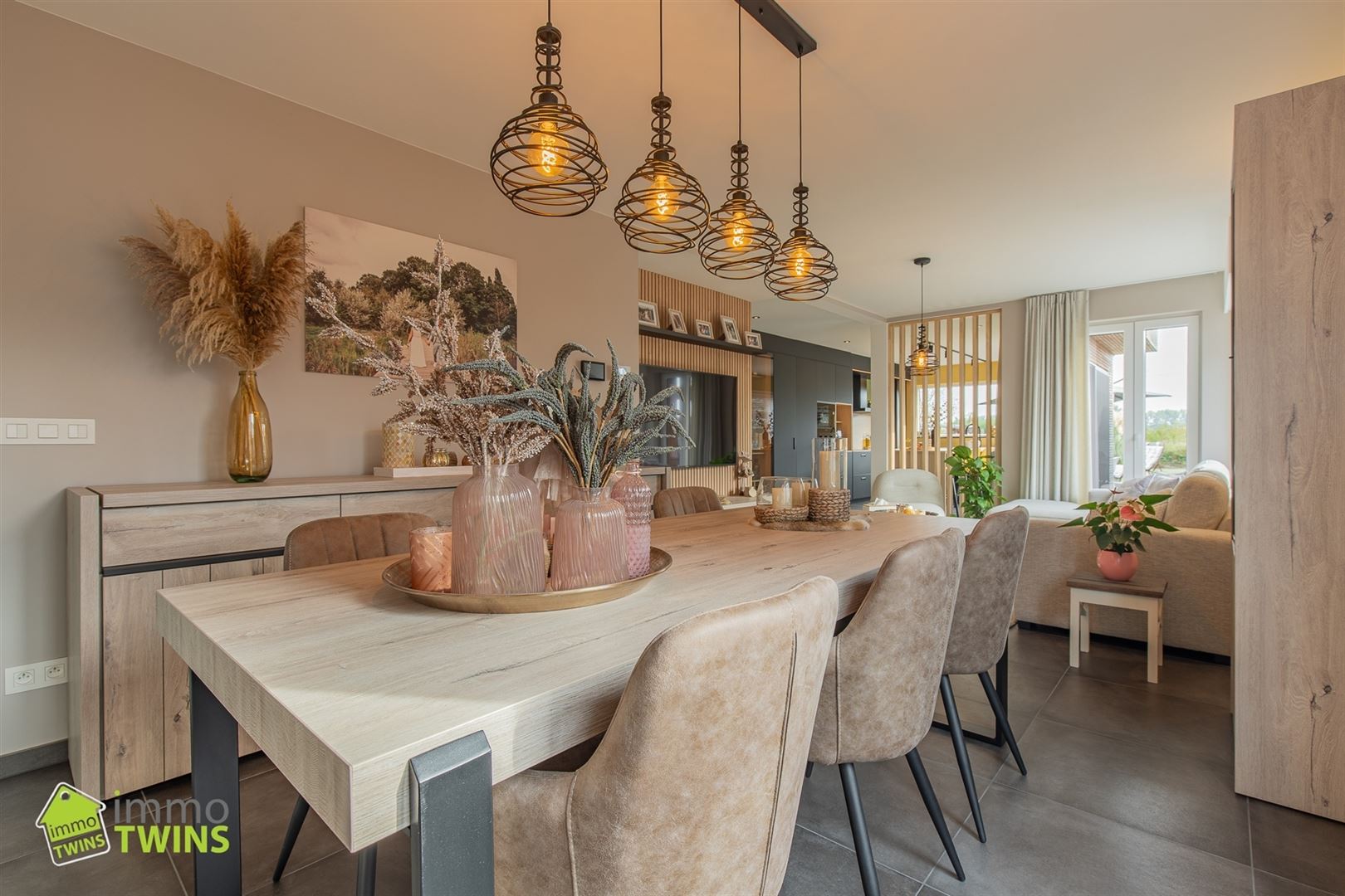 Instapklare en stijlvolle HOB met bijgebouw, tuin en visvijver te Dendermonde (Schoonaarde) - foto 4