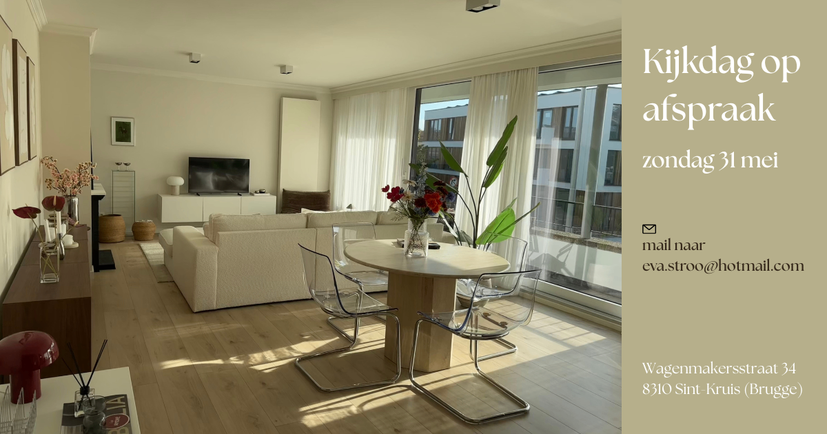 Apartment for sale in Sint-Kruis with 2 bedrooms - photo 1
