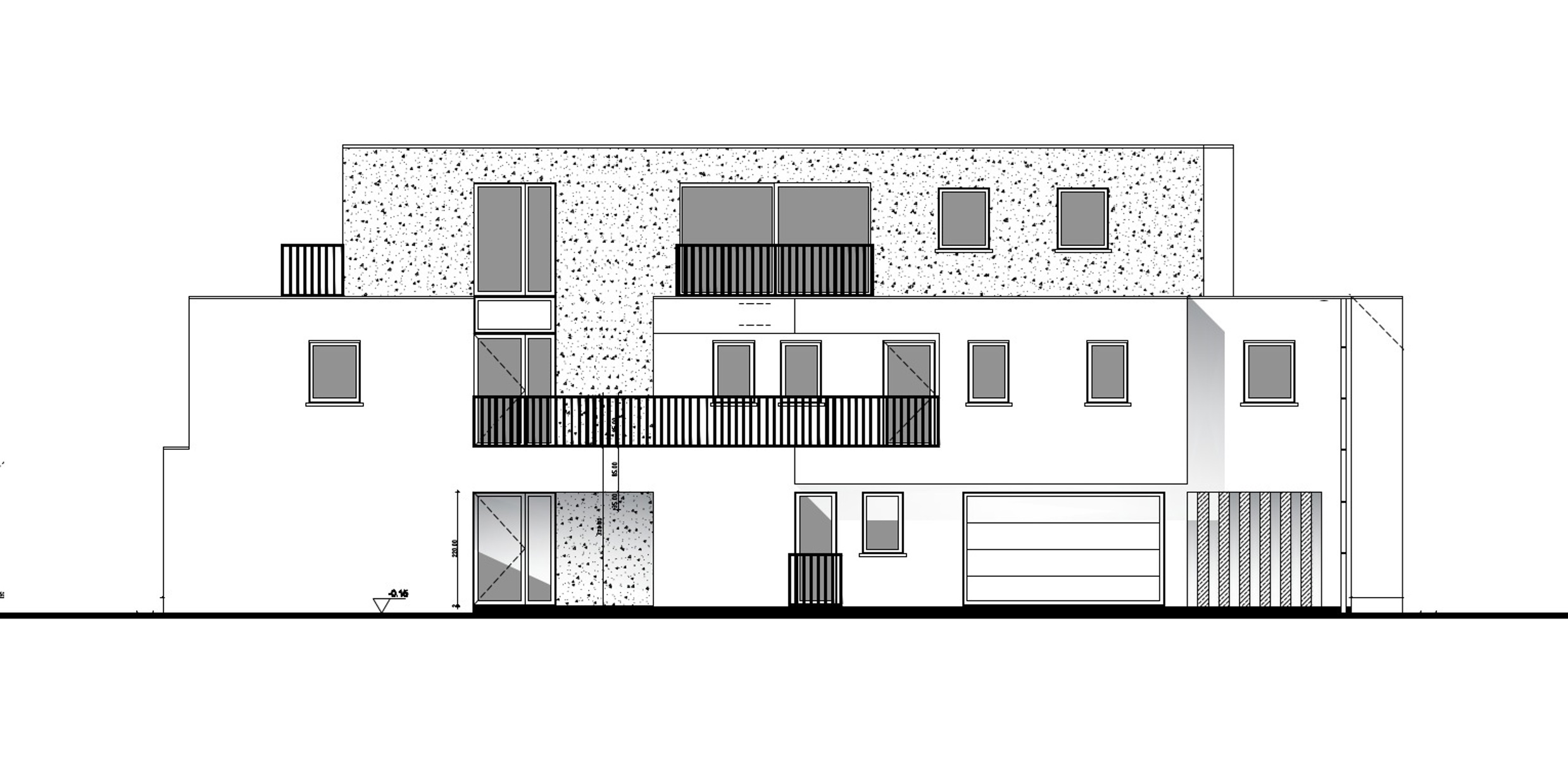 Projectgrond met vergunning voor 7 appartementen. - foto 3