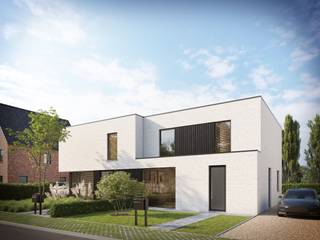 Deze moderne nieuw te bouwen woning maakt deel uit van een nieuwe verkaveling van 18 woningen langs de Zwanestraat in Houthulst. De verkaveling is een plezier voor zowel jong als oud. Enerzijds is de verkaveling vrij landelijke gelegen en wordt deze woning gebouwd op fietsafstand van het centrum van Houthulst. Deze straat is bijzonder rustig.<br /><br />Dankzij de grote glaspartijen zowel aan de voor-als achterzijde wordt dit een zeer lichtrijke woning. <br />De leefruimte paalt aan de open keuken. Aansluitend aan de keuken wordt een ruime berging voorzien die uitgeeft aan de zijkant van de woning. Op de eerste verdieping zijn er 3 ruime slaapkamers, de masterbedroom beschikt eveneens over een afzonderlijke dressingruimte. Verder vinden we hier de badkamer (met inloopdouche, bad en dubbel lavabo) en een afzonderlijk toilet.<br />Deze nieuw te bouwen woning wordt volledig afgewerkt met kwalitatieve materialen zoals o.a. maatkeuken inclusief toestellen met een natuurstenen werkblad, vloerverwarming op het gelijkvloers en de eerste verdieping aangestuurd door middel van een warmtepomp (water/lucht), laminaat in de slaapkamers, zonnepanelen, oprit, terrassen, eiken trap, regenwaterpomp in de put … De keuzes voor de afwerking zijn volledig naar smaak van de koper.<br />Interieurfoto’s zijn als voorbeeld van een gelijk(w)aardige woning. <br />Ontdek deze nieuwbouwwoning in Izegem<br />Grondoppervlakte: 437 m² / E-peil : 30 / Prijzen excl. btw en registratiebelastingen<br />Voor meer informatie, contacteer BOUW BOSSU op het nummer 0496 101 201 - www.bouwbossu.be