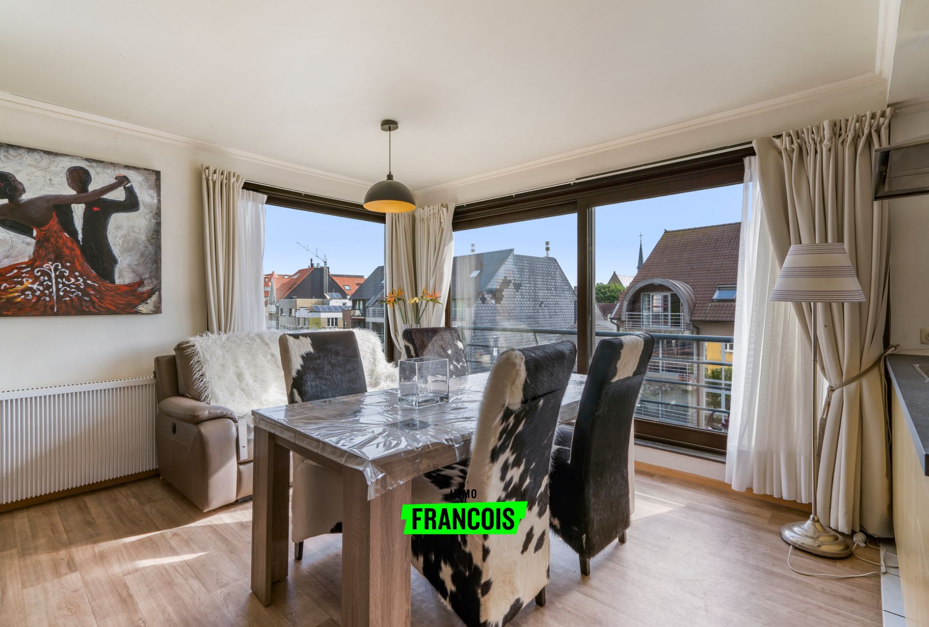 Ruim duplex appartement met drie slaapkamers in het centrum van De Haan - foto 4