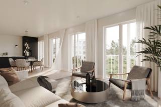Landbergh infomoment: Bezoek de werf elke woensdag tussen 15u en 18u.Dit doorzon appartement van 99m² beschikt over een inkomhal met een...