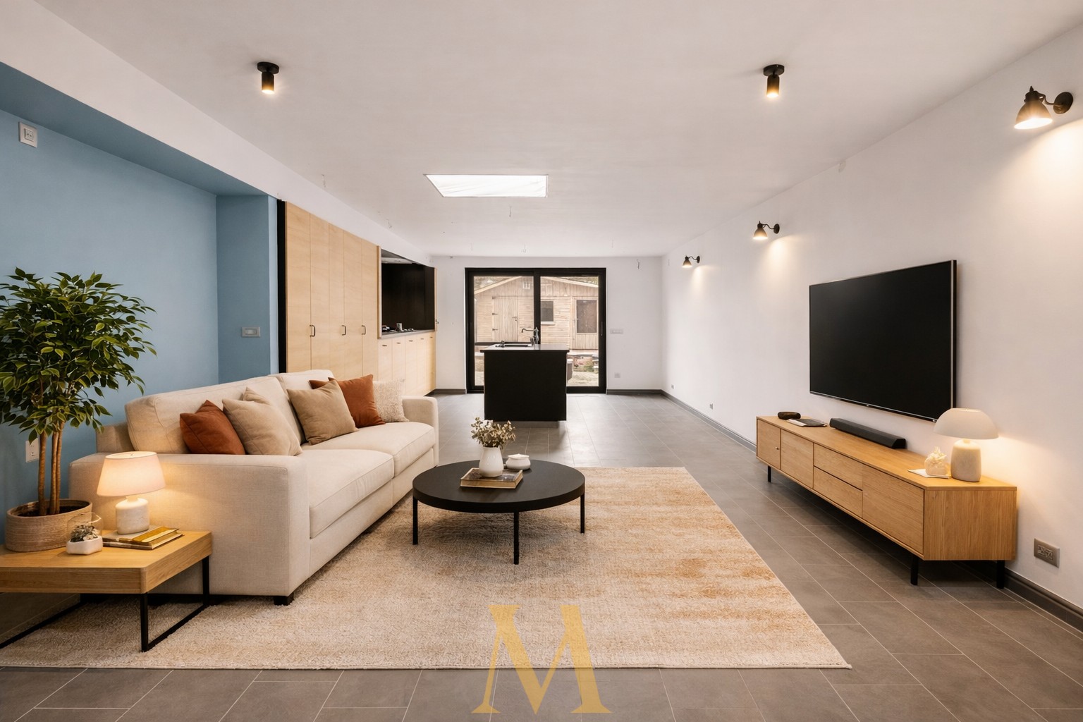 Volledig gerenoveerde woning met 3 slaapkamers, tuin en garage in centrum Olsene - foto 4