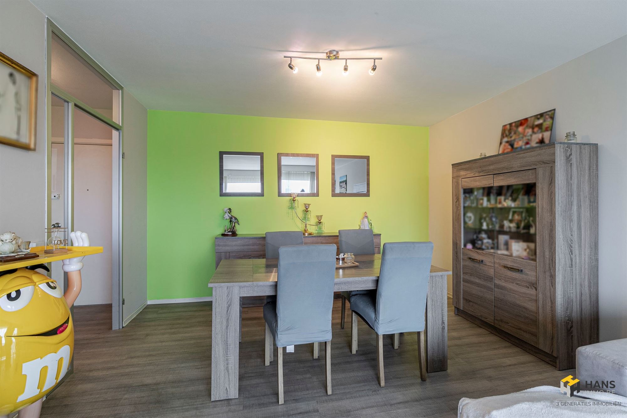 Instapklaar appartement (70 m²) met 1 slaapkamer en terras (10 m²) in Borgerhout. - foto 4