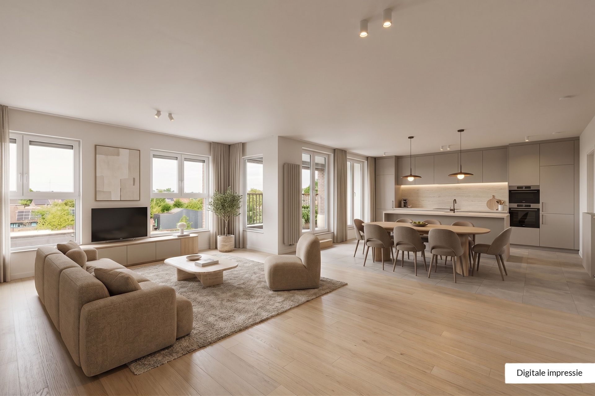 Exclusief apppartement met 3 slpk in Geel centrum - foto 4