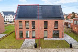 Energiezuinige nieuwbouwwoning, rustig gelegen aan de stadsrand in Geel langs de verbindingsweg naar Mol en vlakbij de Ring rond...