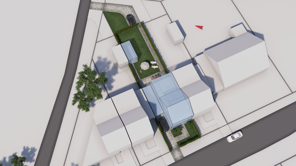 Terrain de 432 m² pour bâtiments mitoyens à Kontich - photo 3