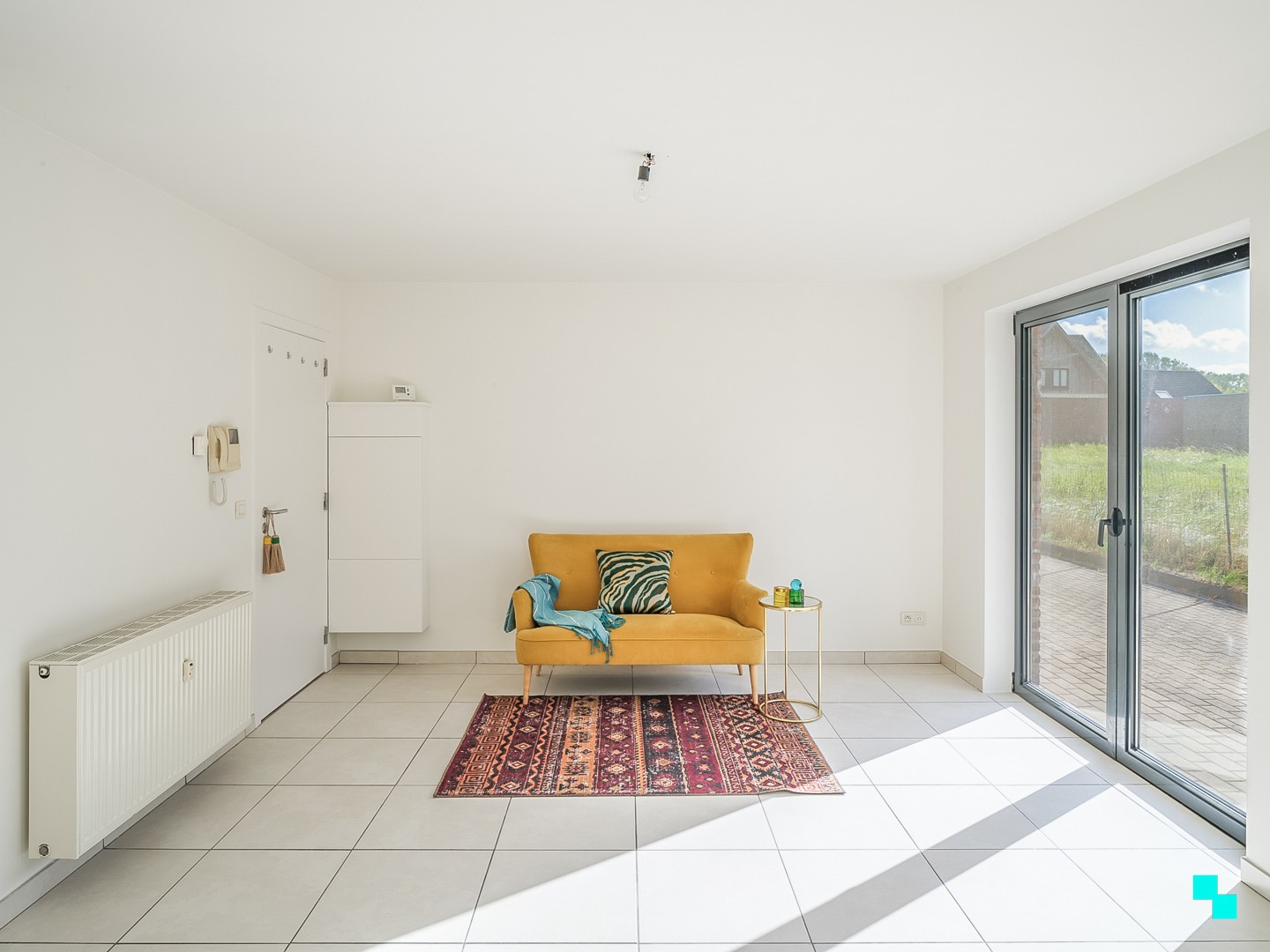 Gelijkvloers appartement met één slaapkamer in het hart van Merelbeke - foto 2