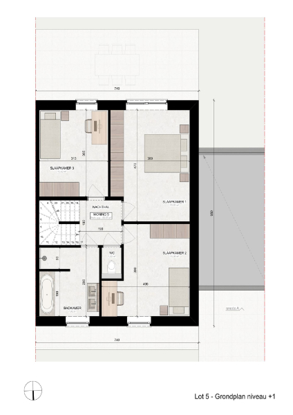 Energiezuinige halfopen nieuwbouwwoning met carport - foto 4