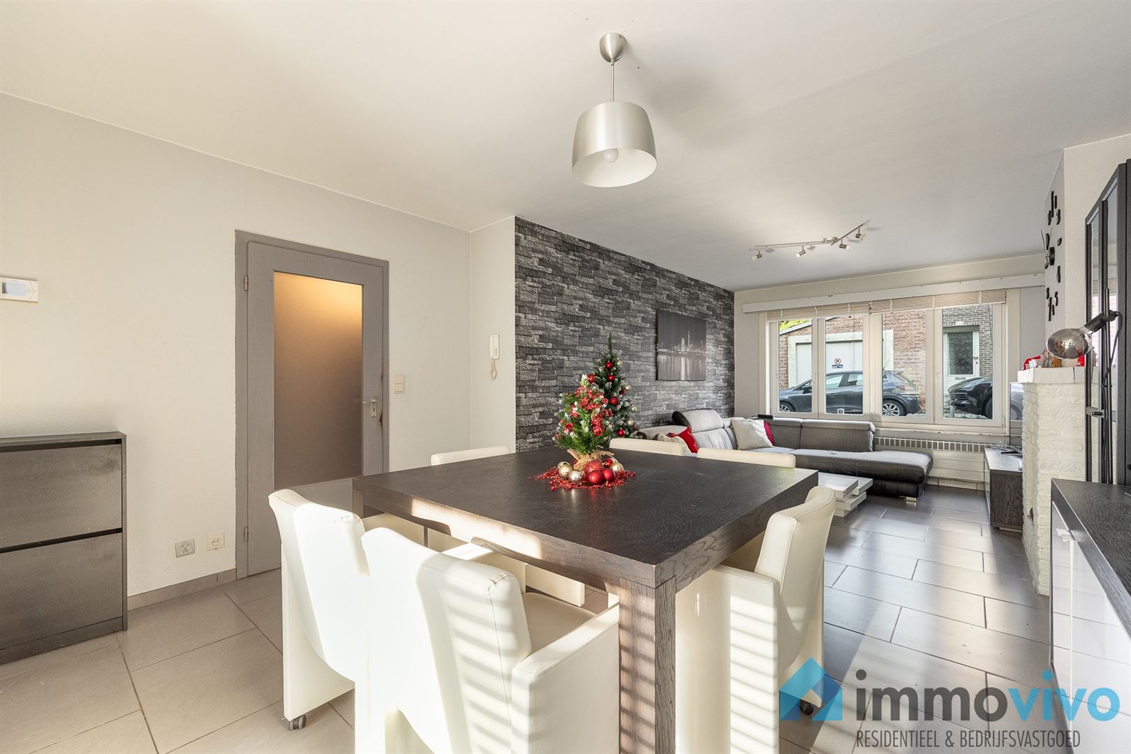 Gelijkvloersappartement met 2 slaapkamers en terras. - foto 3