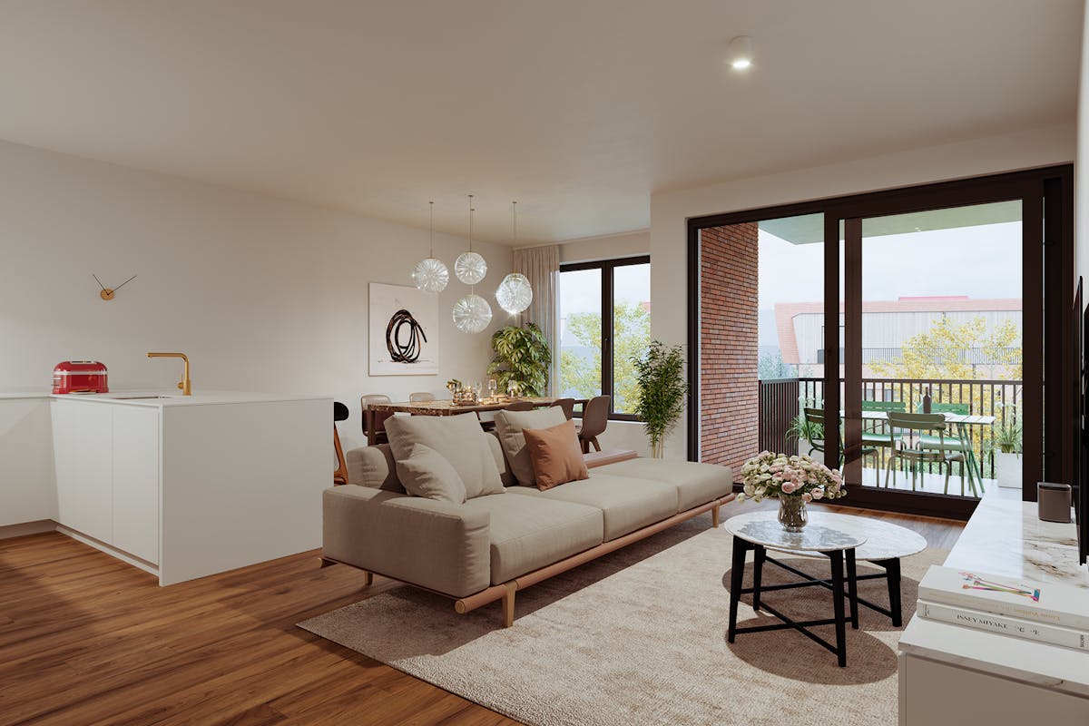 Nieuwbouwproject Evergreen: Duurzaam wonen in centrum Mortsel - foto 4