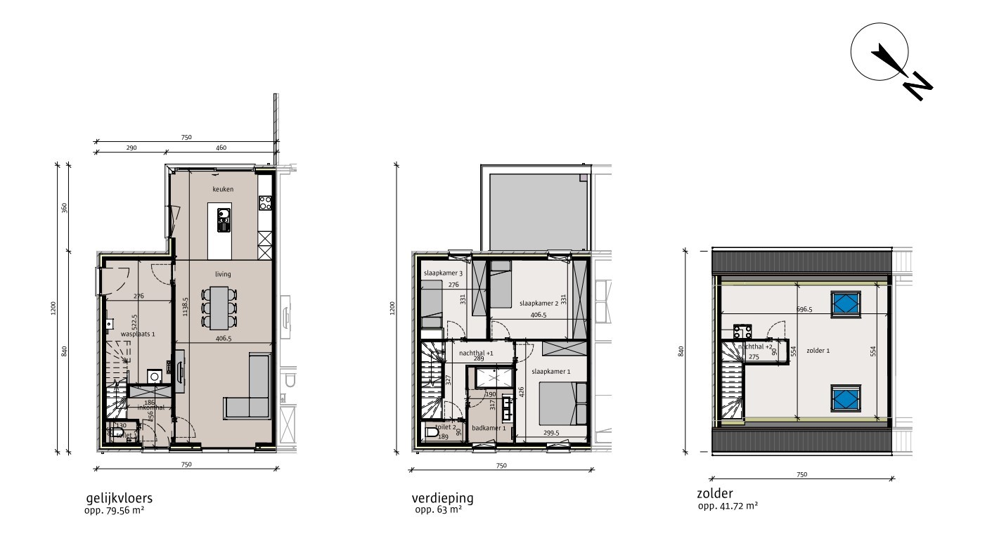 4 slaapkamers mogelijk, veel bergruimte - foto 4