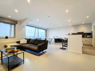 MODERN APPARTEMENT RING VAN TIENEN MET 2 SLAAPKAMERS.Dit moderne appartement op de ring van Tienen combineert stijl en comfort met een prachtig...