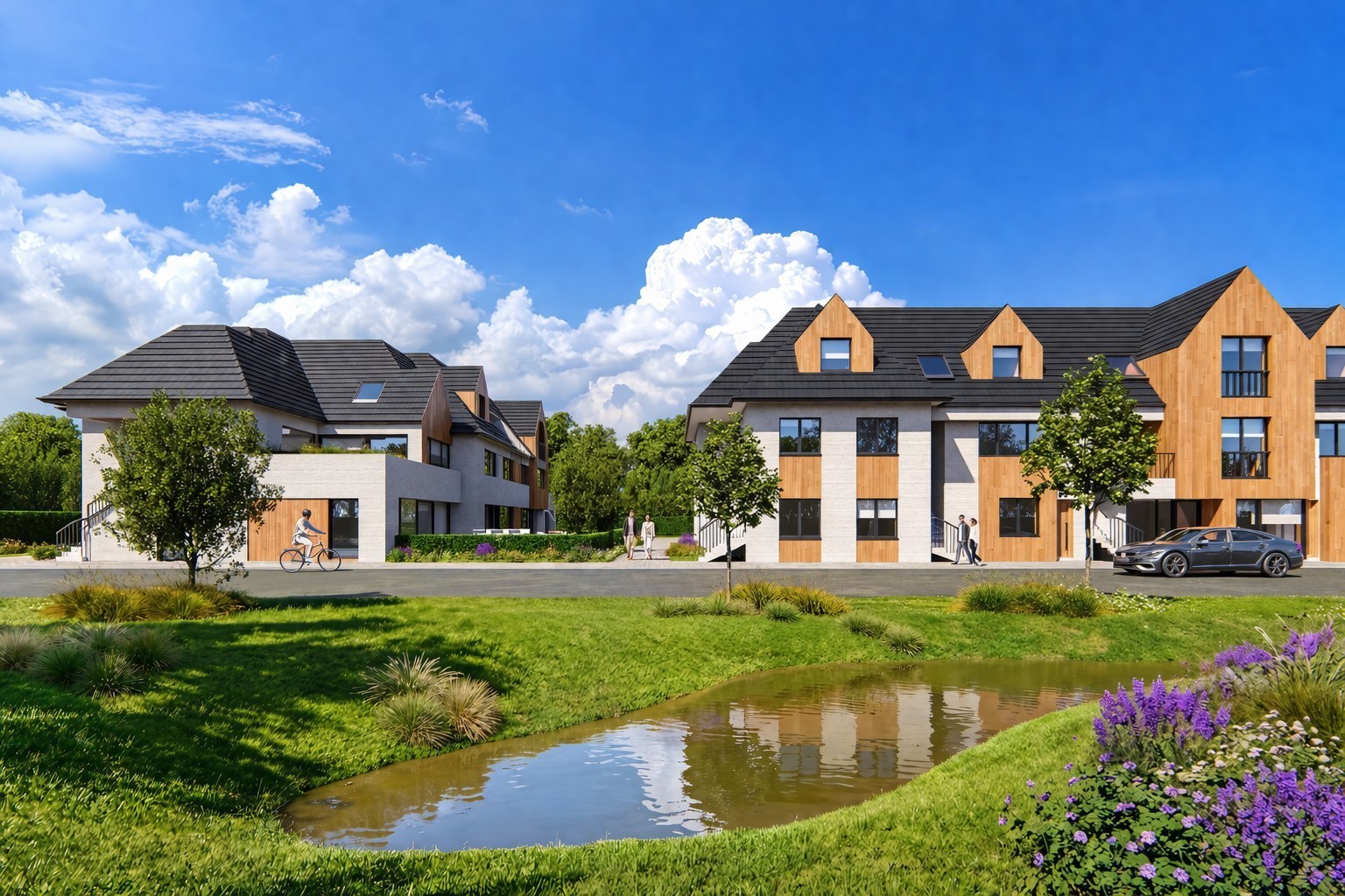 Gelijkvloerse stapelwoning met tuin in Res. Rokerij – Knokke-Heist - foto 4