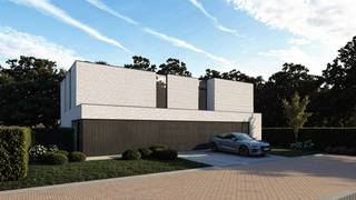 Stap binnen in de strakke elegantie van een moderne halfopen nieuwbouwwoning, compleet met inpandige garage, gelegen op een zuid-georiënteerd perceel in een serene verkaveling. Deze eigentijdse woning biedt niet alleen een oase van rust maar ook een harmonieuze mix van modern design en comfort.<br />Deze energiezuinige BEN-woning is uitgerust met geavanceerde technologieën, waaronder een warmtepomp, vloerverwarming op het gelijkvloers en de verdieping, ventilatie type D met warmterecuperatie, een regenwaterput van 10.000L, zonnepanelen, en meer.<br />Het zuid-georiënteerde perceel vangt de zonnestralen optimaal op en creëert een lichte en luchtige sfeer in de woning. Interesse in deze woning of bespreekt u graag even de verschillende mogelijkheden? 0497 588 888 of ewout@huysmanbouw.be. Ook voor een afspraak in onze kijkwoning maak ik graag tijd voor u vrij. <br /> 