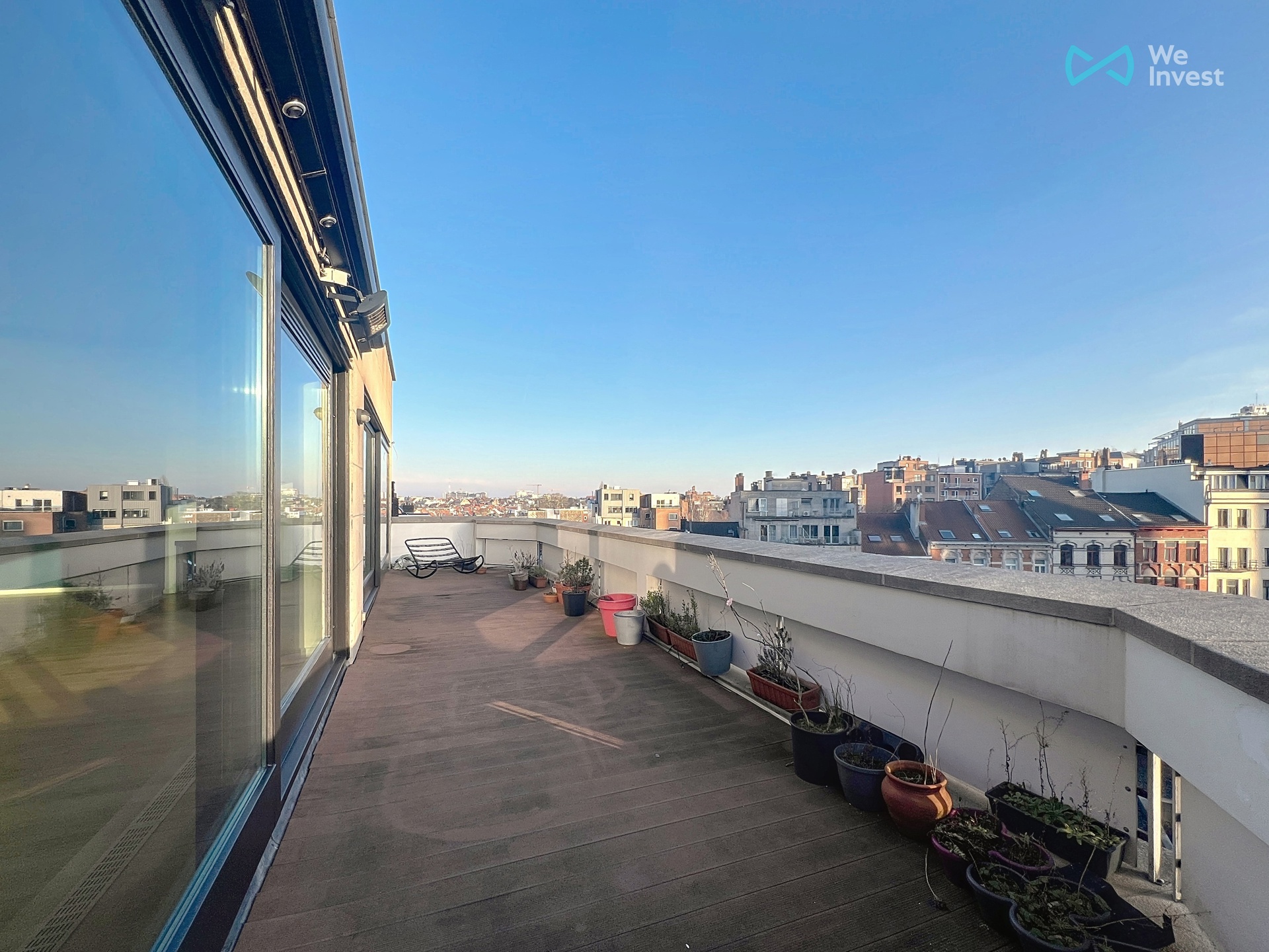 Uitzonderlijk penthouse op de Louizalaan zuidgericht terras - foto 1