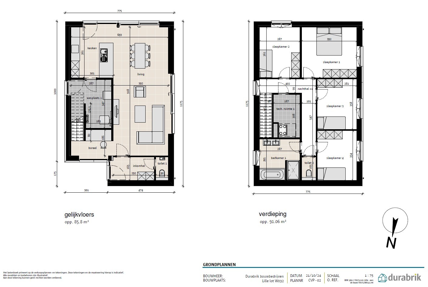 Open bebouwing met 4 slpk en zicht op weilanden - photo 5