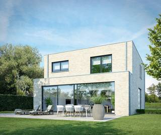 Bent u op zoek naar een bouwgrond net buiten het centrum van Herselt, op een vlot bereikbare locatie? Dan is dit west gericht perceel van 8 are exact wat u zoekt!<br />De voorgestelde moderne woning heeft een oppervlakte van 194m2. Er is een eet- en zithoek voorzien en een ruime keuken met berging. Ook zijn er 3 slaapkamers en een badkamer met bad en douche voorzien en een technische ruimte. Warmtepomp, vloerverwarming, zonnepanelen, ventilatie D+ zijn reeds voorzien.<br />Alle keuzes i.v.m. de afwerking van de woning zijn naar wens bespreekbaar. Ook het ontwerp van de woning is slechts een voorstel en kan volledig met jou op maat uitgewerkt worden. Vanaf casco afwerking biedt de woning je alvast alle zekerheden en garanties en van daaruit kan je zorgeloos verder afwerken. Een volledig afgewerkte woning is natuurlijk ook mogelijk! <br /><br />Dit project realiseren we in samenwerking met Era Nobis tel: 014 54 25 00 of via mail: westerlo@eranobis.be<br /><br />SLEUTEL-OP-DE-DEURAFWERKING<br />Ruwbouw winddicht<br />Sanitaire leidingen (inclusief hergebruik van regenwater)<br />Elektriciteit<br />Verwarming via warmtepomp met vloerverwarming<br />Pleisterwerken<br />Isolatiewerken en chape<br />EPB berekening<br />Ventilatiesysteem D+<br />Kostprijs architect en veiligheidscoördinatie inclusief<br />Zonnepanelen <br />Keuken <br />Sanitaire toestellen<br />Tegelvloeren op het gelijkvloers en in de badkamer<br />Binnendeuren in grondlaag<br />Trap in hout<br /><br />PRIJS SLEUTEL-OP-DE-DEUR <br />€ 488 499 excl. alle kosten op grond en constructie<br />€ 579950 incl. alle kosten op grond en constructie