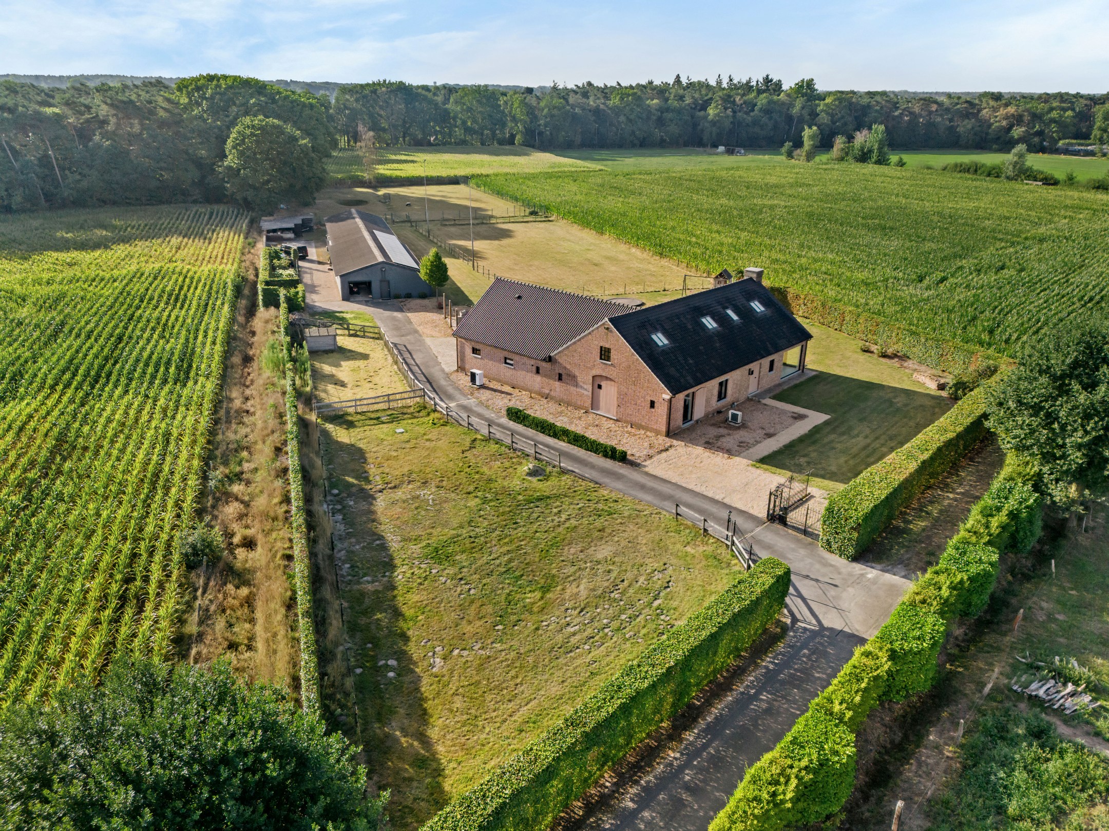 Villa moderne sur environ 1 hectare avec dépendance de 400m². - photo 1