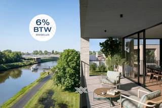 Reeds 46% verkocht in de eerste twee lanceringsweken – kom vrijblijvend het aanbod ontdekken van dit uitzonderlijke project aan de Schelde in...