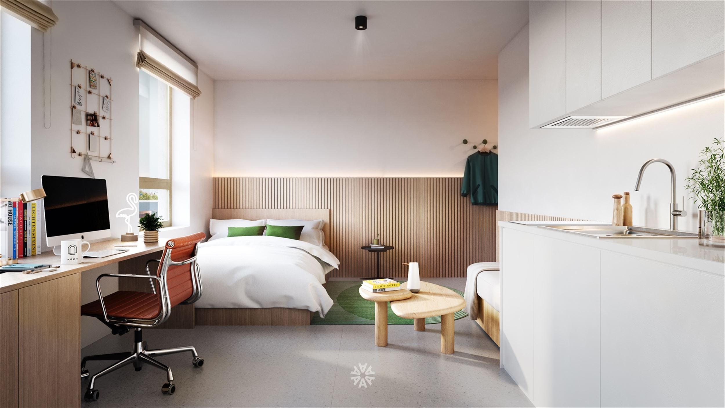 59 high-end student rooms in vibrant center of Ghent - Sale by unit - photo 2