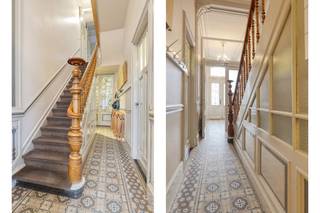 De woning valt direct op door de hoge plafonds en de authentieke elementen die doorheen het hele pand bewaard zijn gebleven.De indeling van dit...