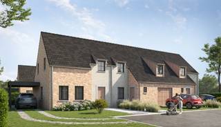 Wonen in Langemark-Poelkapelle betekent genieten van rust, natuur en een rijk verleden, midden in West-Vlaanderen. De landelijke omgeving, mooie wandel- en fietsroutes en de vlotte verbinding met Ieper en Diksmuide maken het een ideale woonplek voor wie houdt van groen en toch graag dichtbij alle voorzieningen blijft.<br /><br />In dit nieuwe woonproject realiseren we landelijke, hedendaagse woningen die volledig inspelen op comfort en functionaliteit. Elke woning beschikt over een inkomhal, lichtrijke woon- en eetkamer, open keuken, 3 of 4 slaapkamers, een badkamer en een garage of carport (afhankelijk van het lot).<br /><br />De afwerking bepaal je volledig zelf. Keuken, badkamer, vloeren en binnendeuren kies je volgens jouw smaak en stijl, zodat je hier écht kan wonen zoals jij het wilt.<br /><br />EPB: woning in aanbouw<br /><br />Benieuwd? Contacteer ons voor meer info.<br /><br />Deze prijs is exclusief kosten notaris, registratierechten en BTW